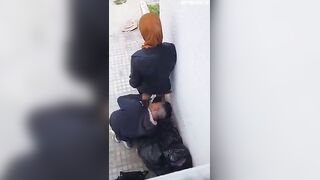 مصري هايج ينيك صاحبته في الجنينة سكس عراقي