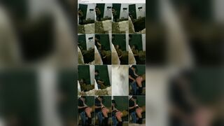 تصوير مخفي فوق السطح محدش شايفهم الواد يضرب البت زبره فى بوقها و ينيكها